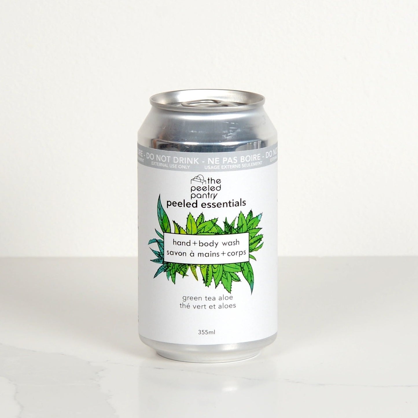 Peeled Essentials Hand & Body Soap - Green Tea & Aloe