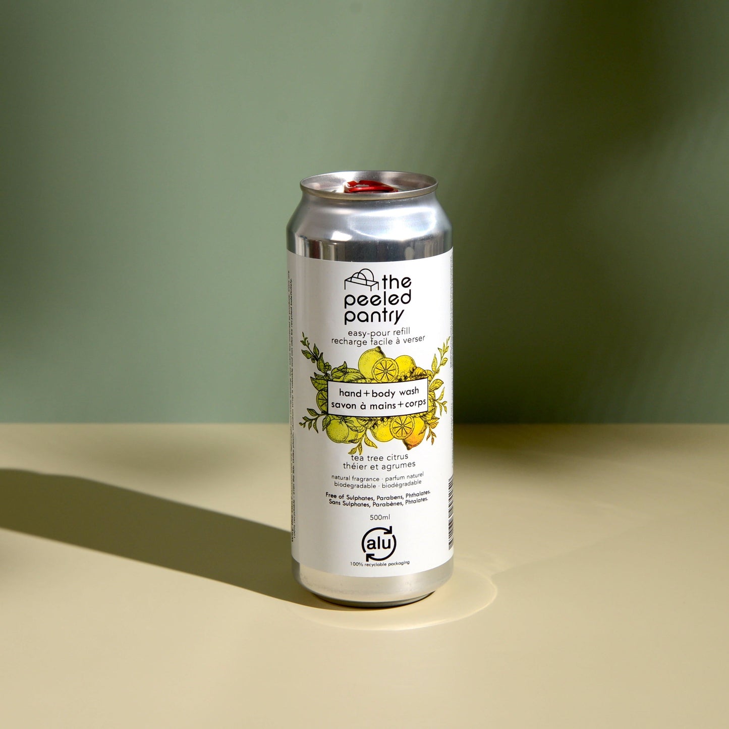 Hand & Body Wash - Tea Tree Citrus (Tall Can)