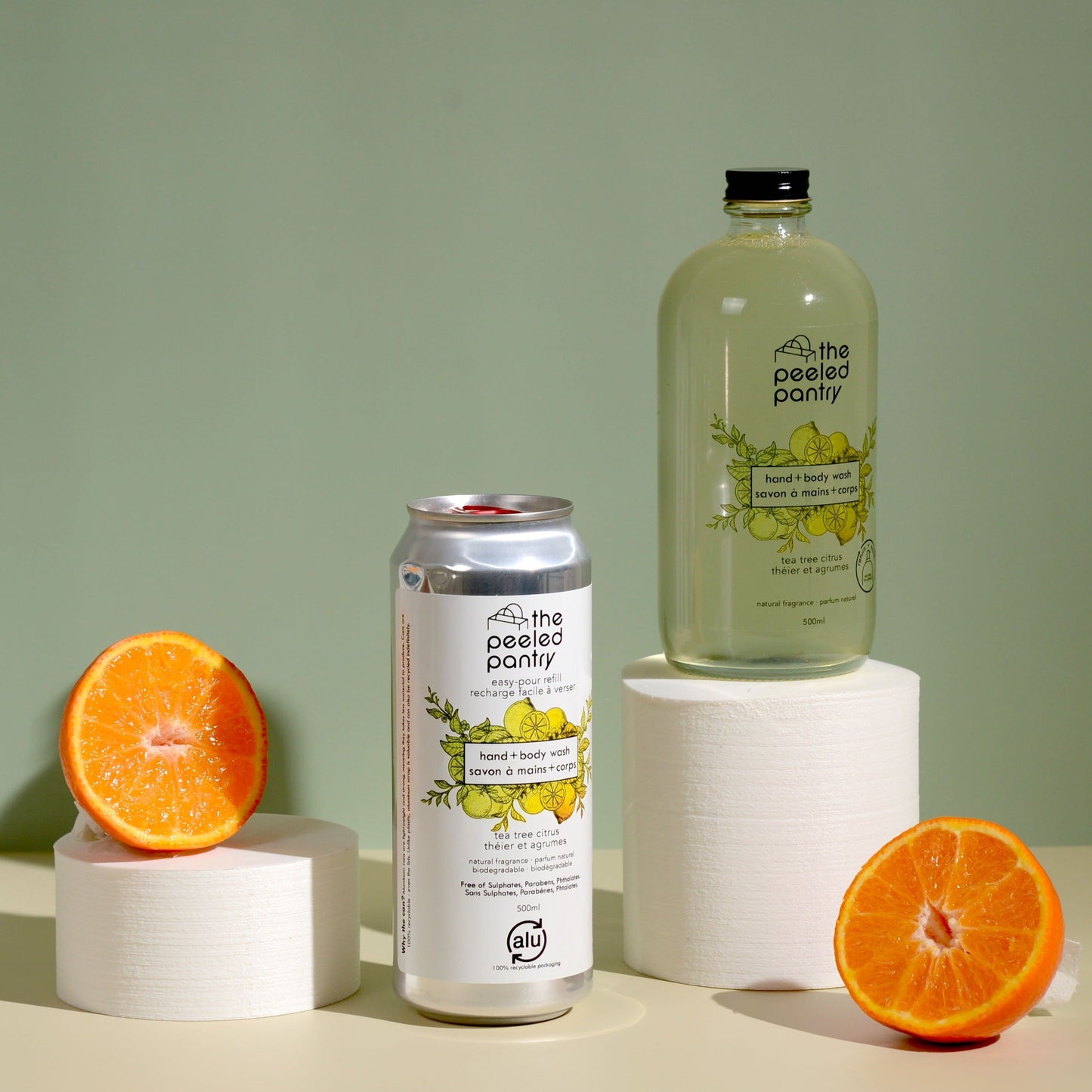 Hand & Body Wash - Tea Tree Citrus (Tall Can)